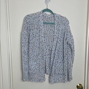 Cozy Multicolor Knit Women's Cardigan